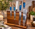 5 pc Blue Knife Set