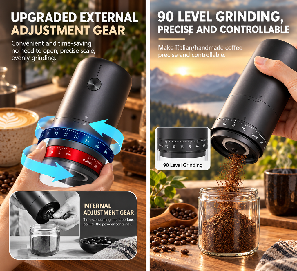 Portable Electric Coffee Grinder
