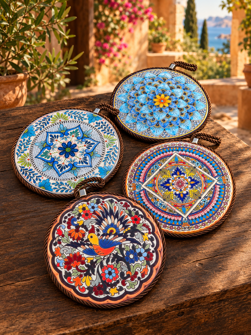Enamel Ceramic Trivet