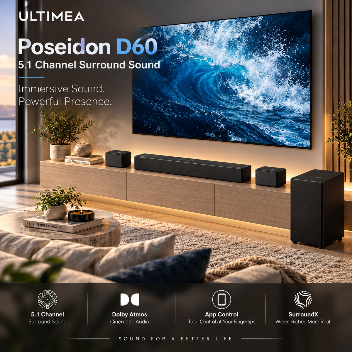 Ultimea Poseidon D60 Sound System